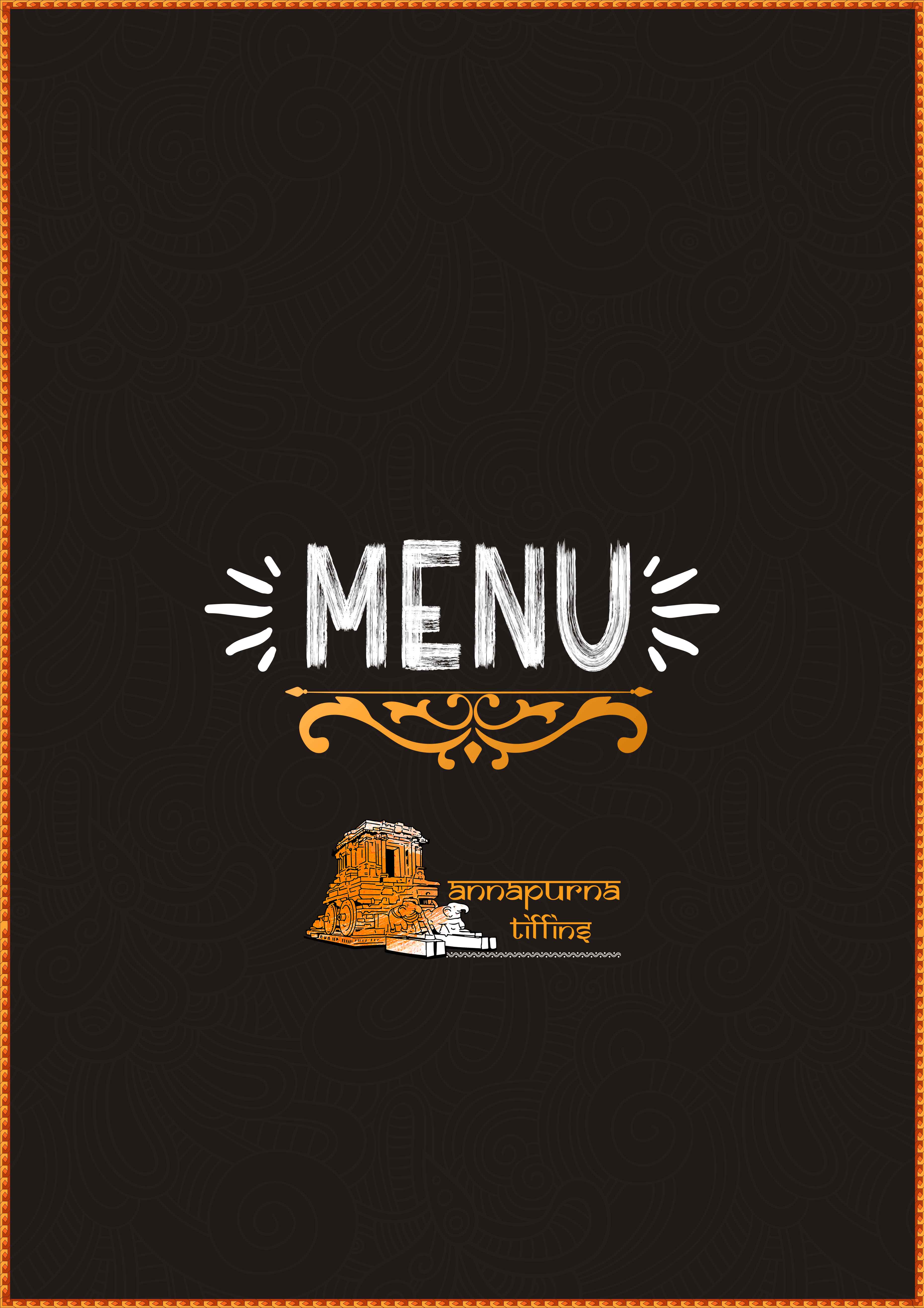 annapurna-tiffins menu